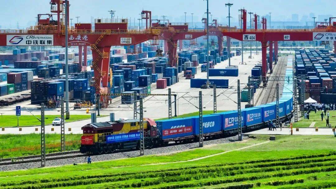 西安 織密亞歐物流網絡，樞紐能級再躍升，商品批發貿易迎風起